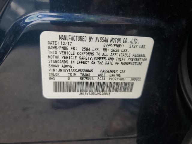 2018 INFINITI Q70 3.7 LU JN1BY1ARXJM220845