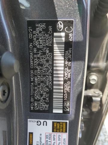2021 TOYOTA PRIUS PRIM JTDKAMFP3M3185523