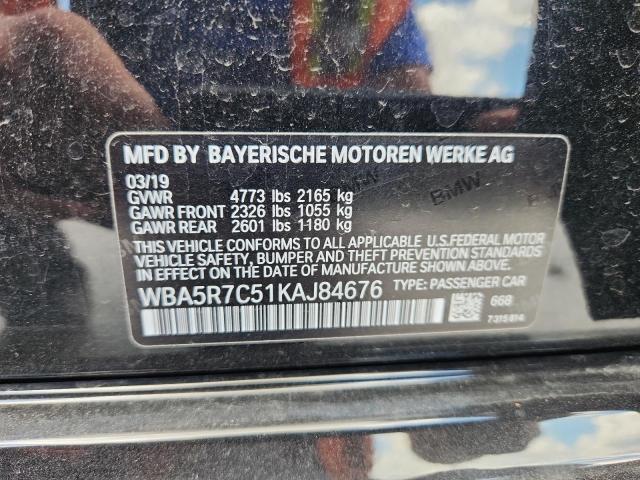 2019 BMW 330XI - WBA5R7C51KAJ84676