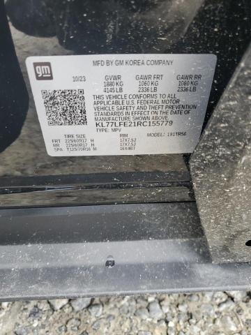 2024 CHEVROLET TRAX KL77LFE21RC155779