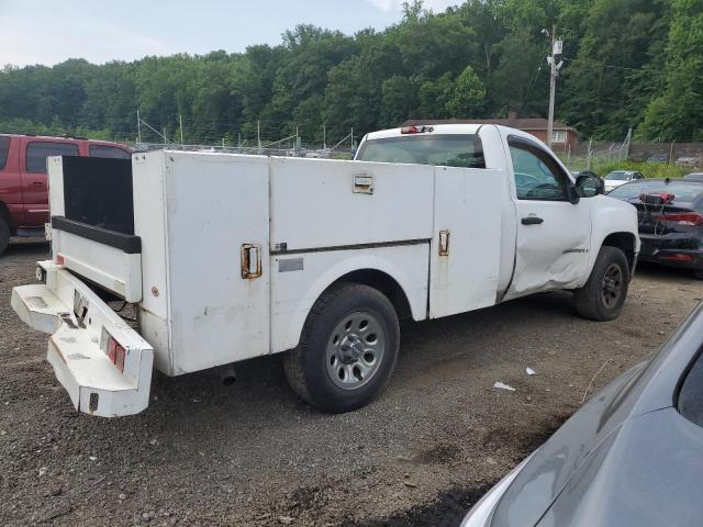 GMC SIERRA C15 2008 white pickup gas 1GTEC14C08Z240177 photo #4