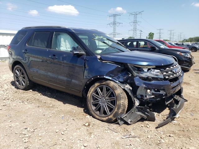 Vin: 1fm5k8d85hgc03768, lot: 61858975, ford explorer xlt 20174