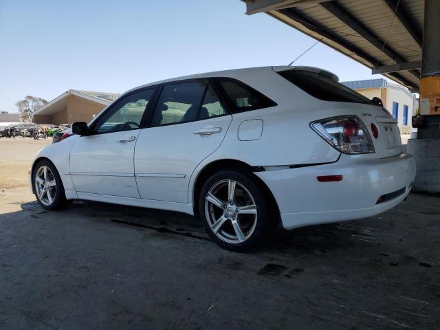 LEXUS IS 300 SPO 2002 white station gas JTHED192X20044108 photo #3