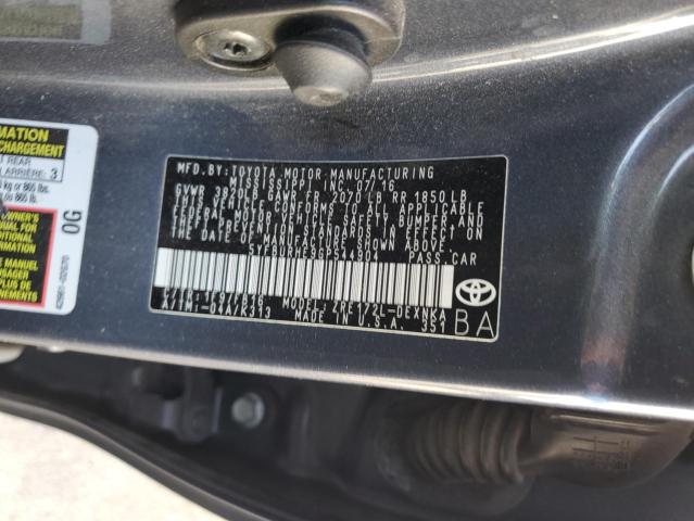 2016 TOYOTA COROLLA L - 5YFBURHE9GP544904