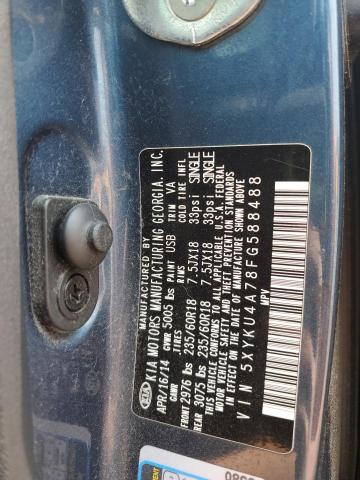 2015 KIA SORENTO EX 5XYKU4A78FG588488