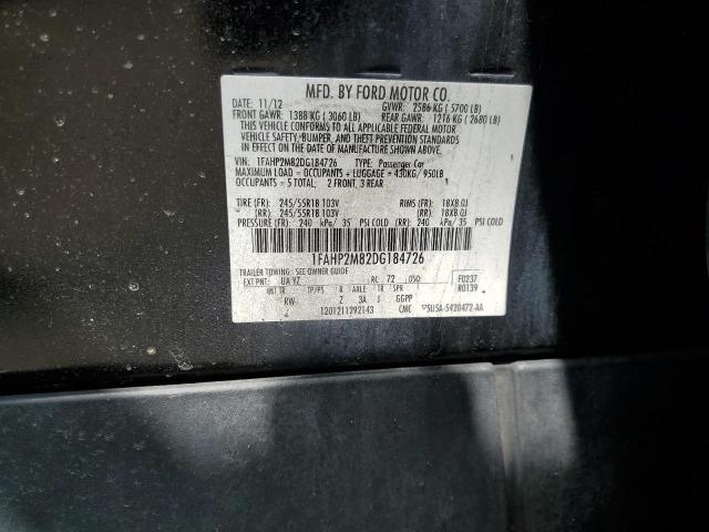 2013 FORD TAURUS POL - 1FAHP2M82DG184726