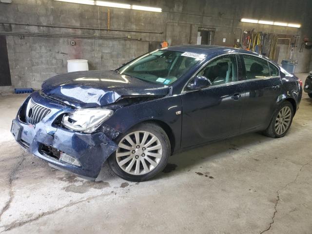 BUICK REGAL CXL 2011 blue  gas 2G4GP5EC7B9196601 photo #1