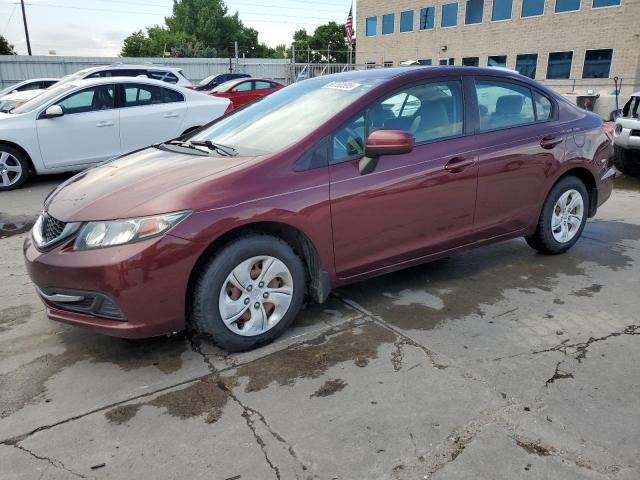 Global Auto Auctions: 2015 HONDA CIVIC LX