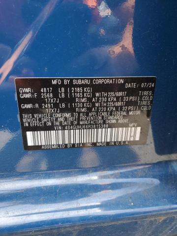 2024 SUBARU CROSSTREK 4S4GUHU66R3815388