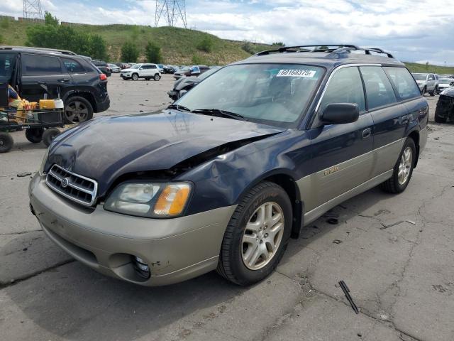 SUBARU LEGACY OUT 2002 blue  gas 4S3BH665327623842 photo #1