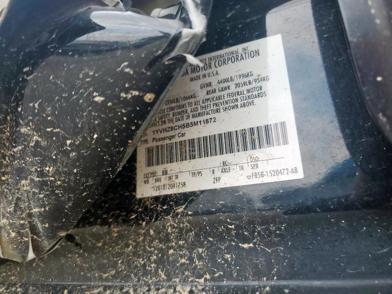 2011 MAZDA 6 I - 1YVHZ8CH5B5M11872