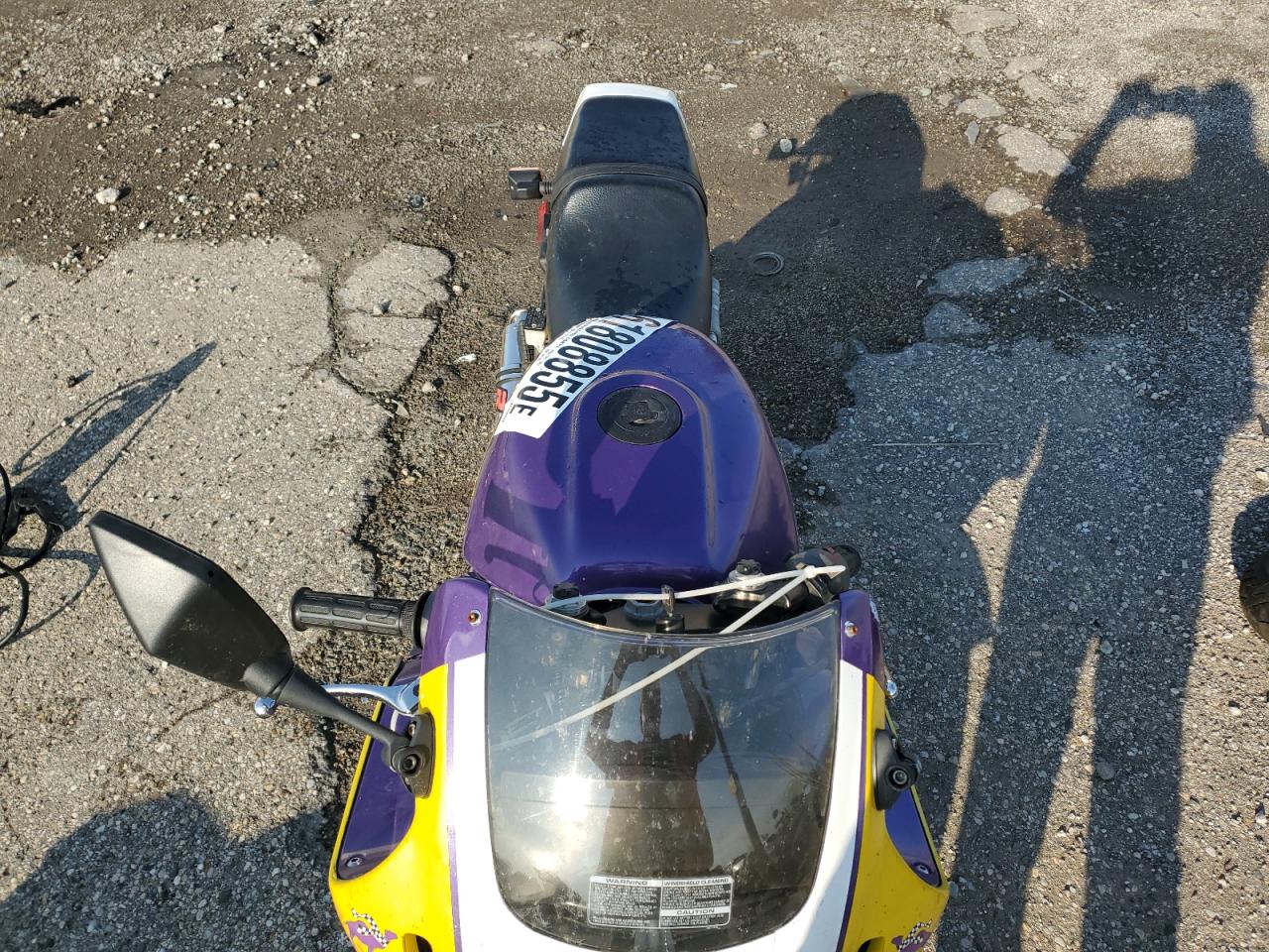 Lot #3190584969 1987 HONDA CBR600 F