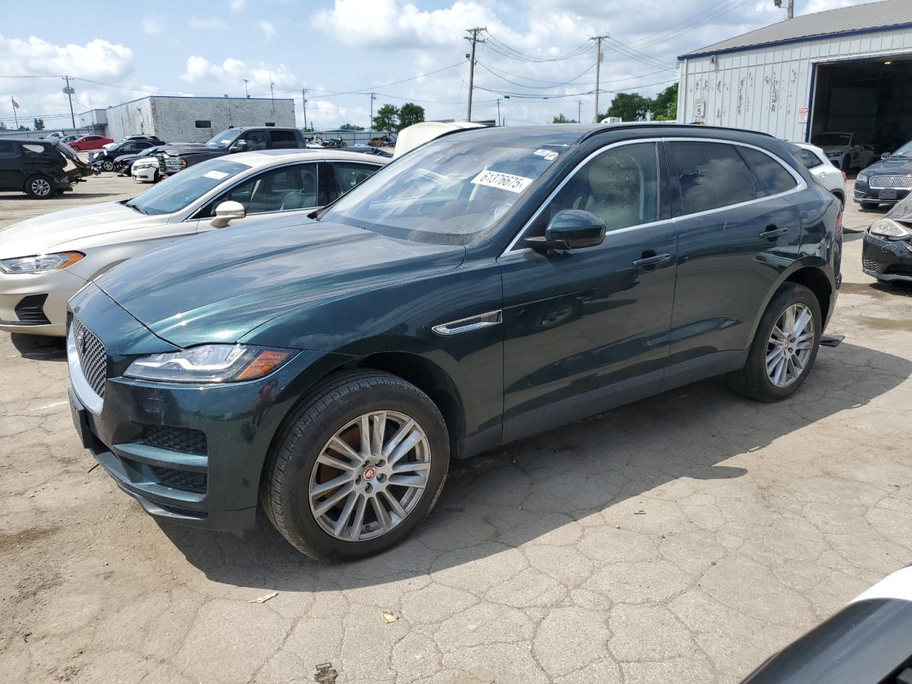  Salvage Jaguar F-PACE