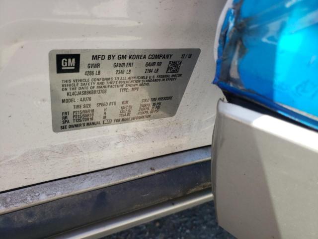 2019 BUICK ENCORE PRE KL4CJASB9KB813708