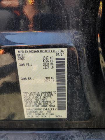 2017 NISSAN ALTIMA 2.5 1N4AL3AP7HC244317