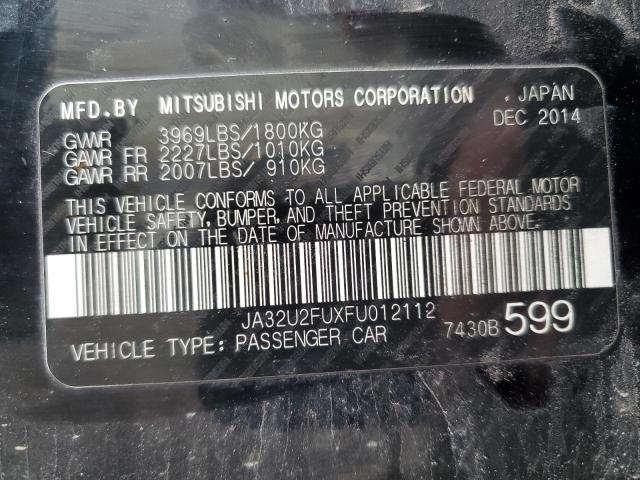 2015 MITSUBISHI LANCER JA32U2FUXFU012112
