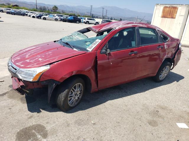 FORD FOCUS SE 2010 burgundy  gas 1FAHP3FN3AW198998 photo #1