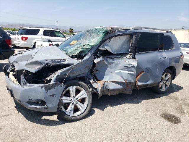 TOYOTA HIGHLANDER 2009 blue  gas JTEDS43A892081379 photo #1