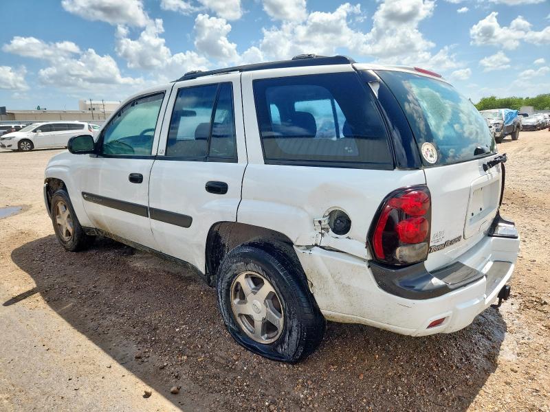 CHEVROLET TRAILBLAZE 2004 white 4dr spor gas 1GNDS13S842130740 photo #3