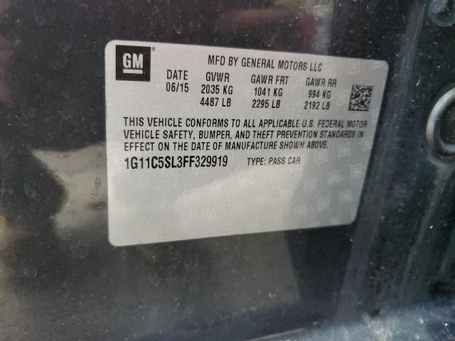 2015 CHEVROLET MALIBU 1LT - 1G11C5SL3FF329919