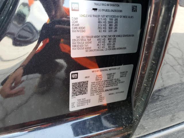 2022 GMC SIERRA K15 1GTPUEEL6NZ603086