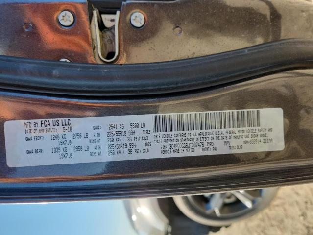 2018 DODGE JOURNEY CR 3C4PDDGG6JT387476