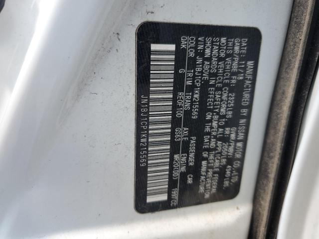 2019 NISSAN ROGUE SPT JN1BJ1CP1KW215569