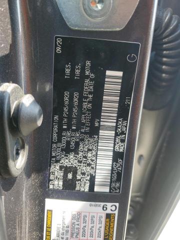 2021 TOYOTA 4RUNNER NI JTEJU5JR7M5850764