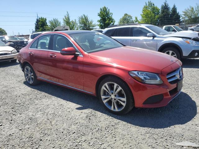 Vin: 55swf4kb9gu111901, lot: 59601355, mercedes-benz c-class 300 4matic 20164
