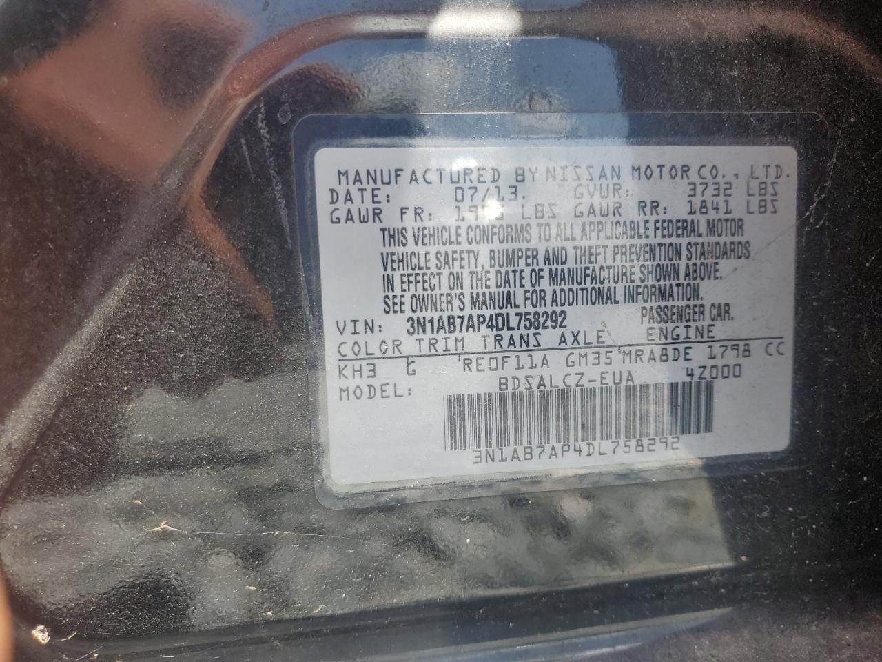 Nissan Sentra 2013