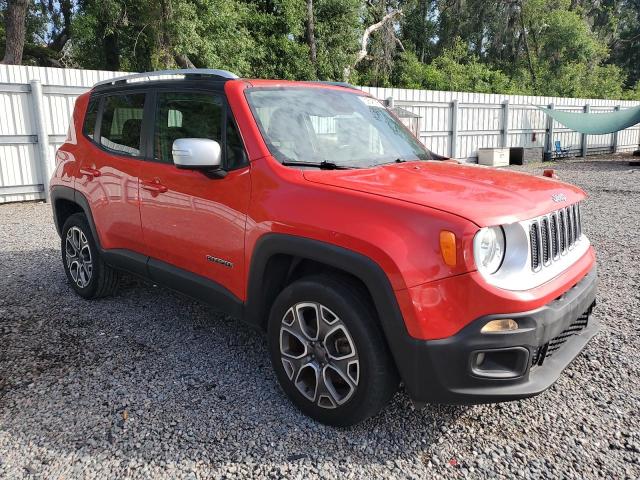 Vin: zaccjbdb9hpe80417, lot: 59545195, jeep renegade limited 20174