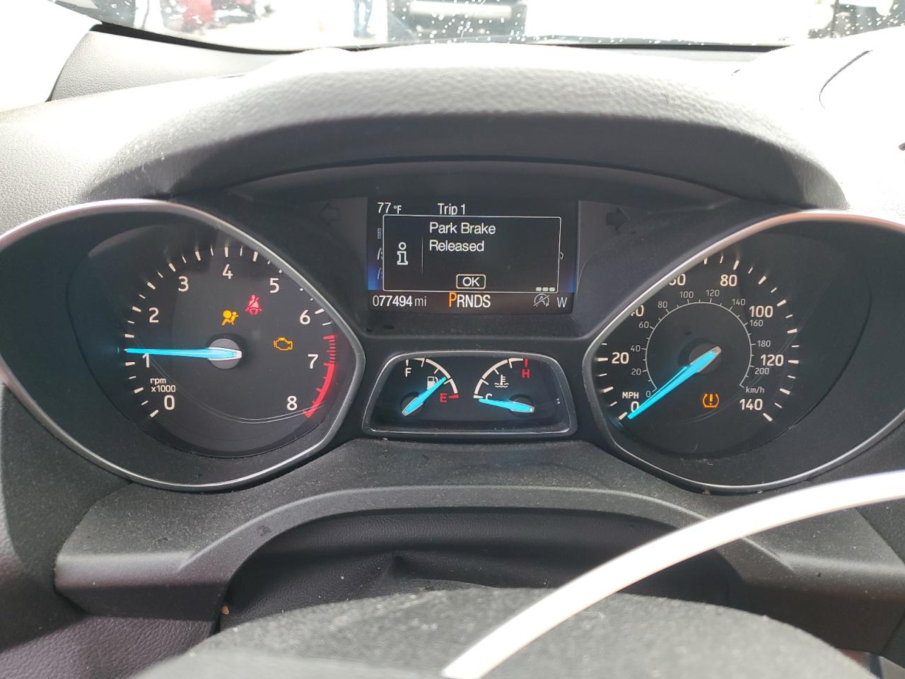 Lot #3186170475 2017 FORD ESCAPE SE