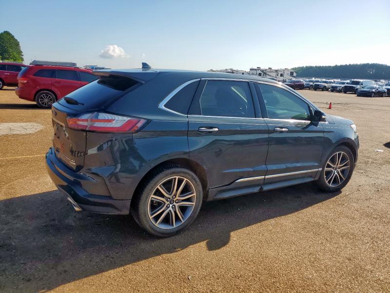 Vin: 2fmpk3k92kbc35518, lot: 61589565, ford edge titanium 20193