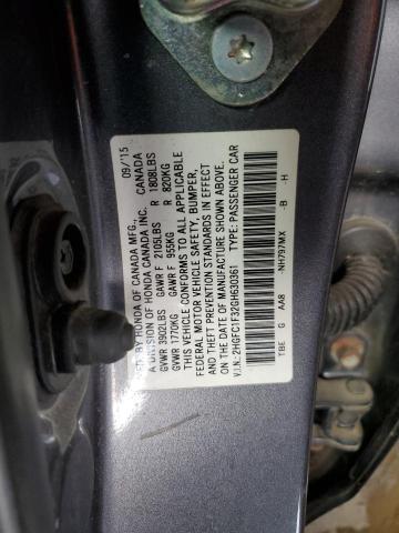 2016 HONDA CIVIC EX 2HGFC1F32GH630361