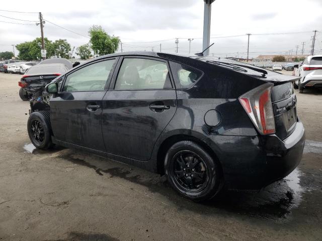TOYOTA PRIUS 2013 black  hybrid engine JTDKN3DU4D5653447 photo #3