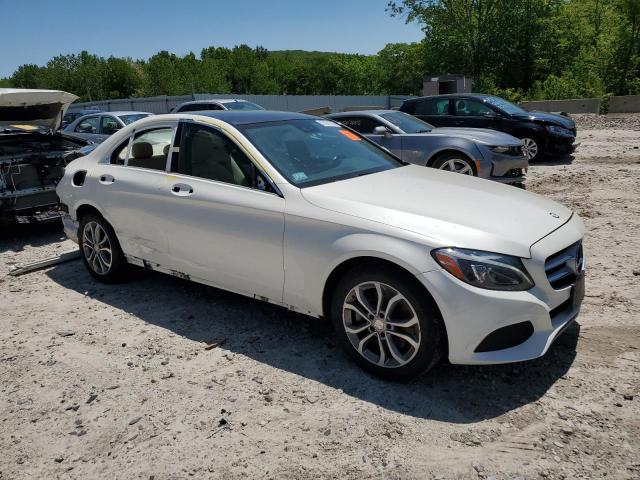 Vin: 55swf4kbxhu205481, lot: 57291005, mercedes-benz c-class 300 4matic 20174