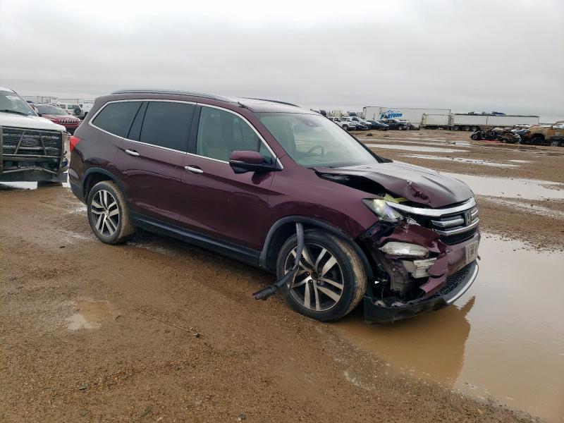 Vin: 5fnyf5h99gb028277, lot: 59103345, honda pilot touring 20164