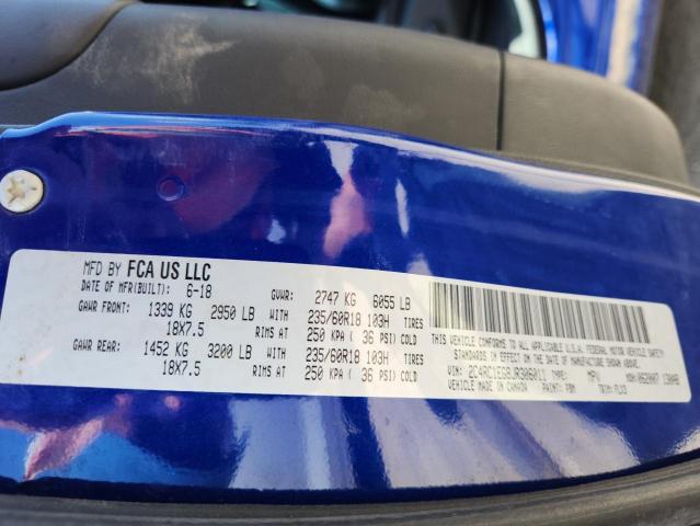 2018 CHRYSLER PACIFICA T 2C4RC1EG8JR306011