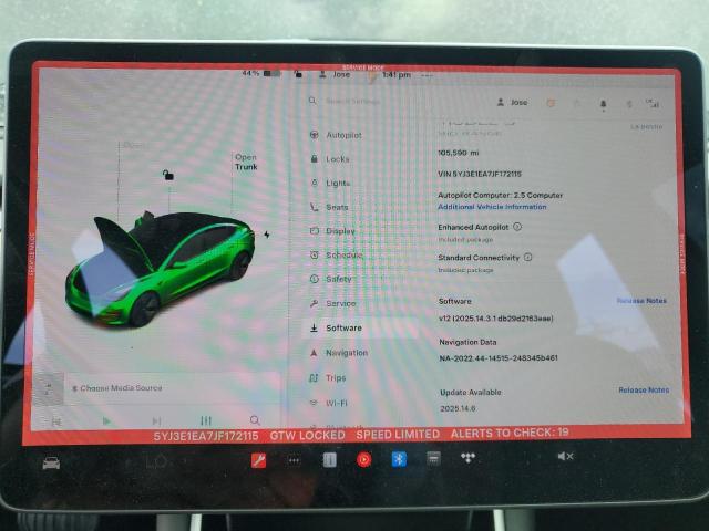 2018 TESLA MODEL 3 5YJ3E1EA7JF172115
