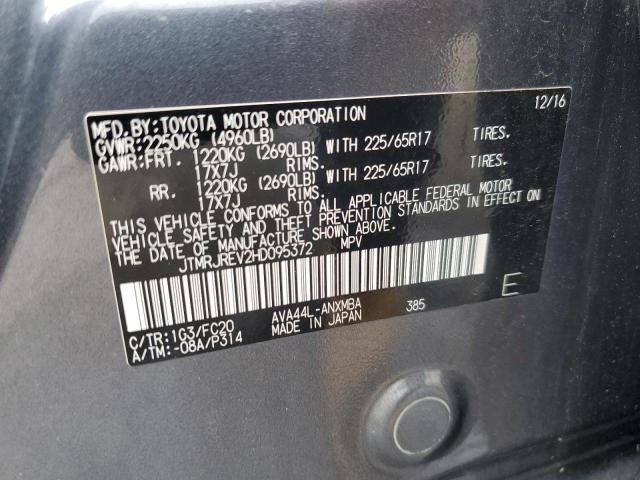 2017 TOYOTA RAV4 HV LE JTMRJREV2HD095372