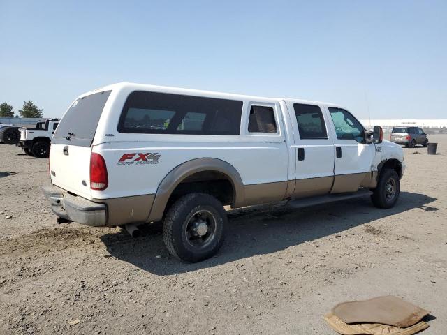 FORD F350 SRW S 2004 white crew pic diesel 1FTSW31P34ED27196 photo #4