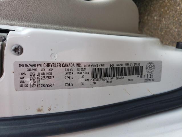 2015 DODGE GRAND CARA - 2C4RDGBG7FR527868