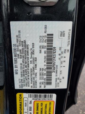 2015 FORD FUSION SE - 3FA6P0H72FR278209