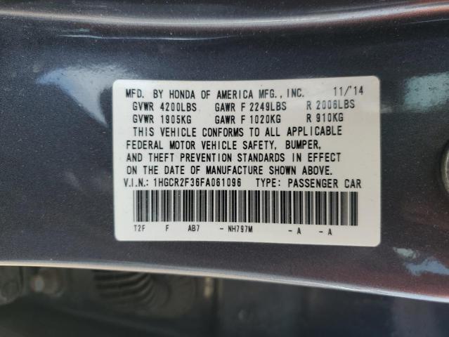 2015 HONDA ACCORD LX 1HGCR2F36FA061096