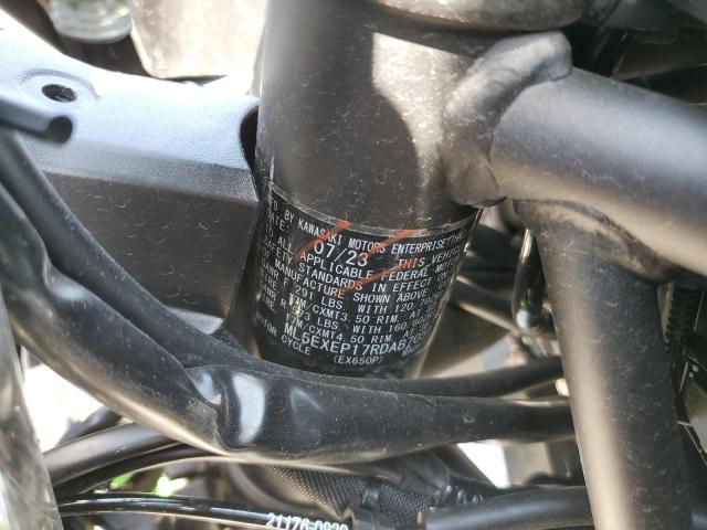 2024 KAWASAKI EX650 P ML5EXEP17RDAB7051
