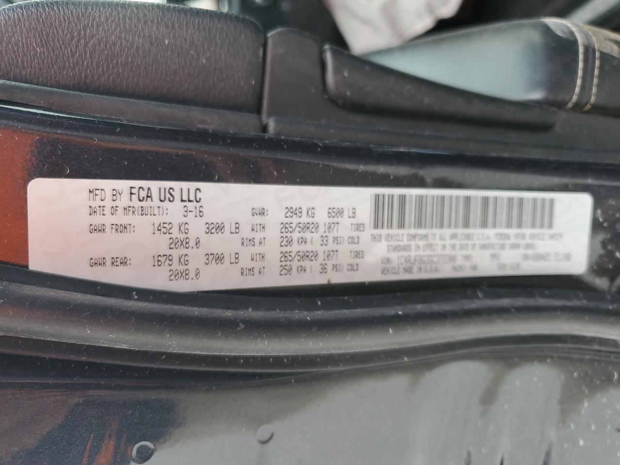 JEEP GRAND CHEROKEE LIMITED