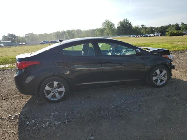 HYUNDAI ELANTRA GL 2013 black  gas 5NPDH4AE8DH374490 photo #4