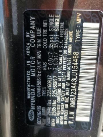 2020 HYUNDAI TUCSON SE KM8J23A43LU154468