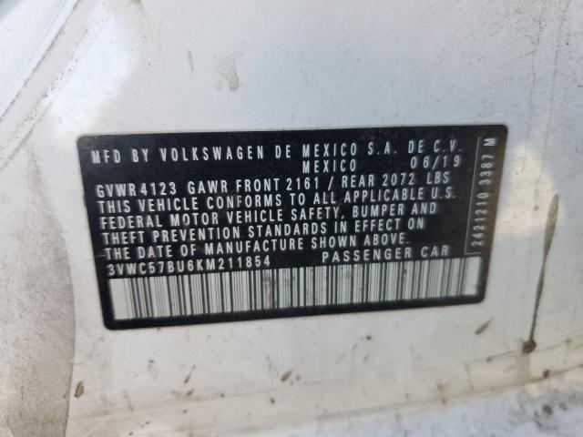 2019 VOLKSWAGEN JETTA S - 3VWC57BU6KM211854