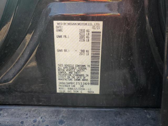 2015 NISSAN ALTIMA 2.5 - 1N4AL3AP8FC255369